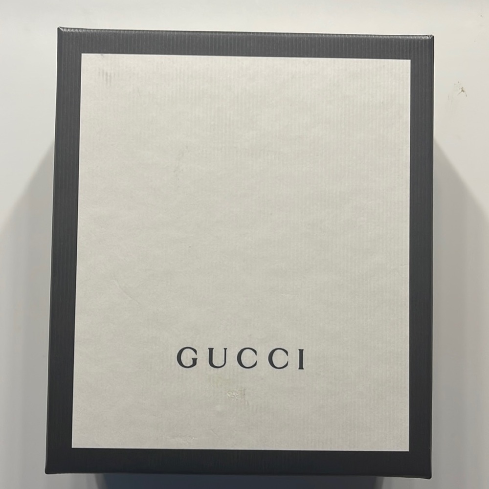 Gucci patterned tri-fold wallet